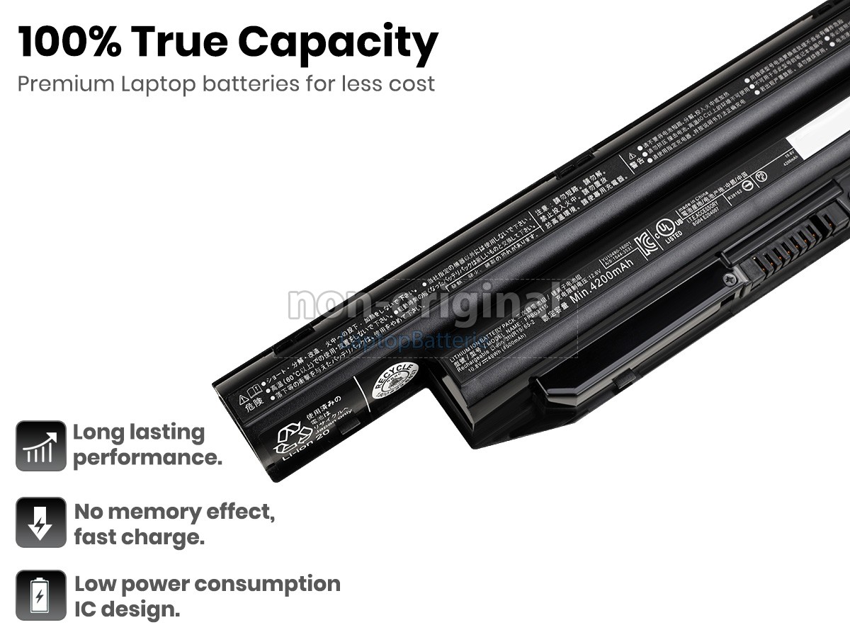 Batterie pour Fujitsu LifeBook A357