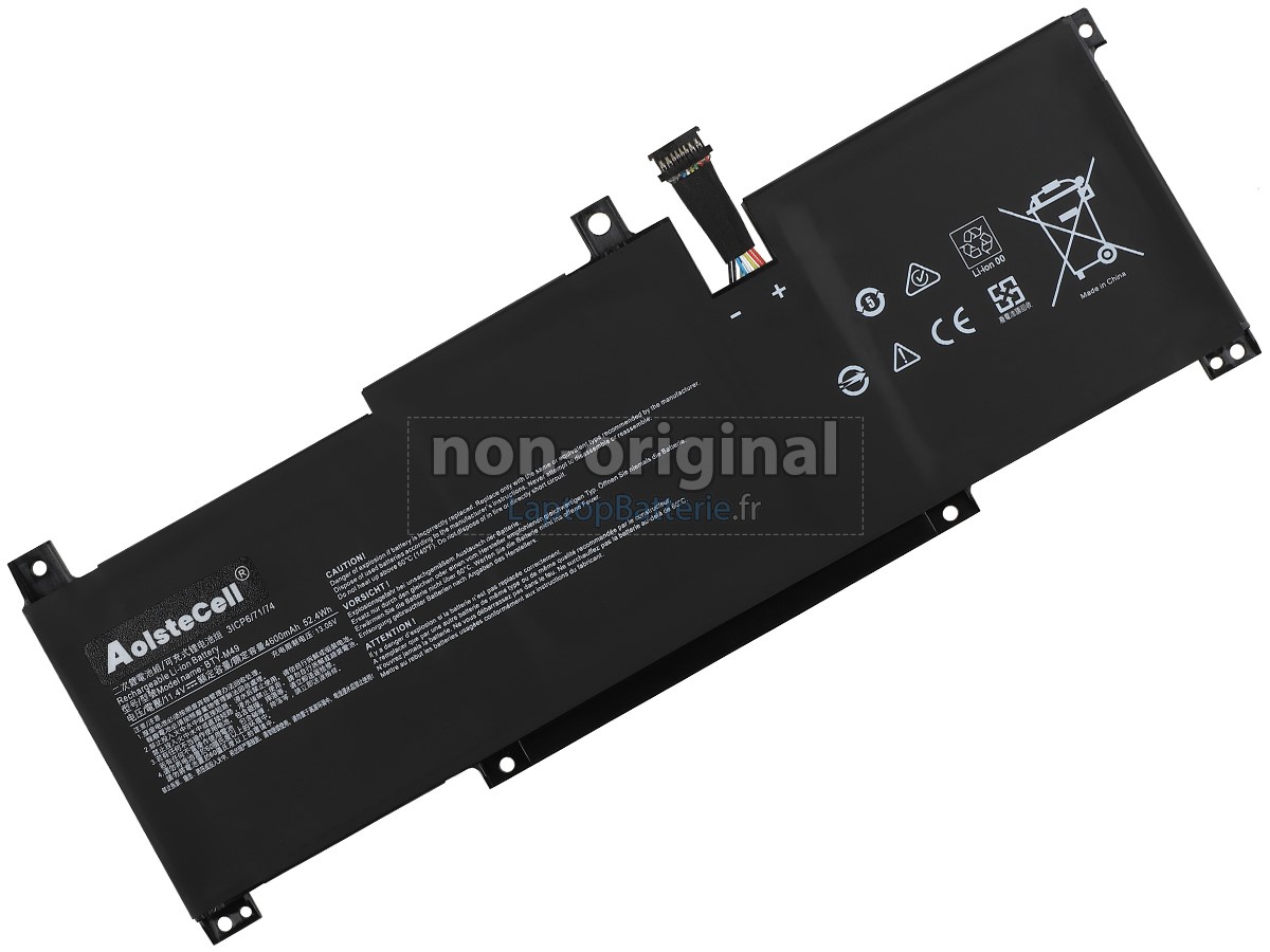 Batterie pour MSI BTY-M49