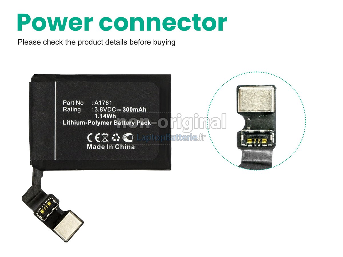 Batterie pour Apple WATCH 2(42MM)