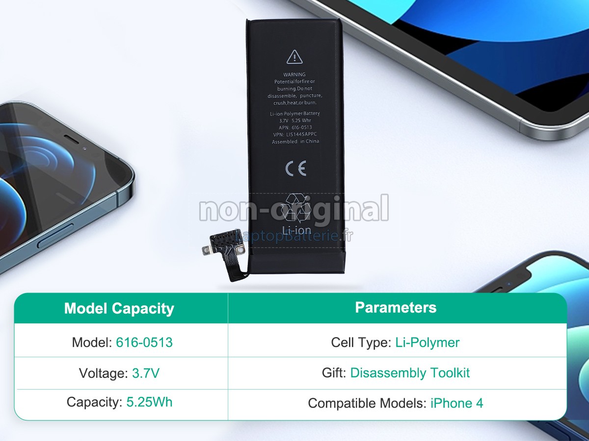 Batterie pour Apple MD196