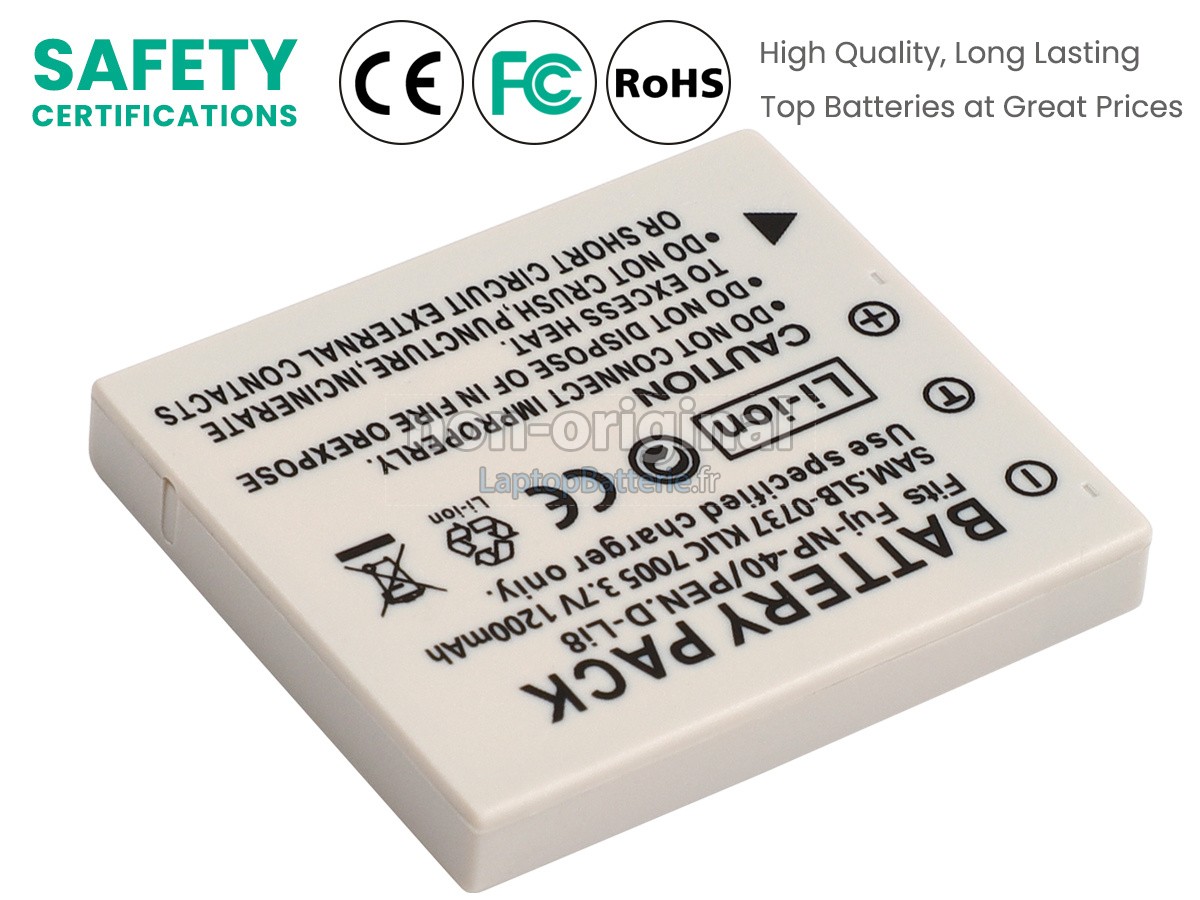 Batterie pour Samsung SLB-0737